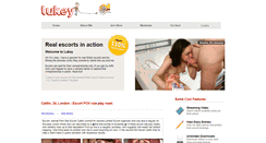 Desktop Screenshot of lukey.com